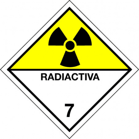 Etiqueta clase 7 · Radioactivos